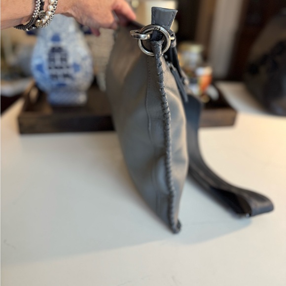 🩶 HABOR 2nd LEATHER CROSSBODY MESSENGER BAG! - Picture 4 of 10